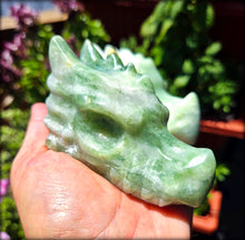 Load image into Gallery viewer, Green Aventurine Dragon Head
