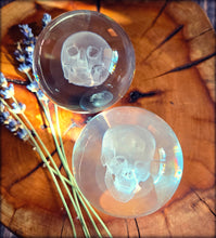 Load image into Gallery viewer, Glass Skull Spheres
