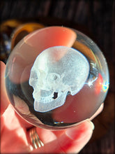 Load image into Gallery viewer, Glass Skull Spheres
