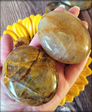 Load image into Gallery viewer, Golden Healer Palm Stone (Large &amp; XL)
