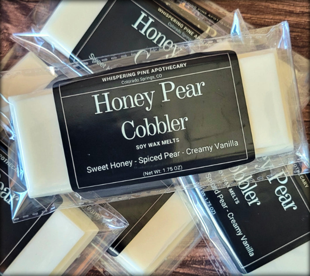 Honey Pear Cobbler